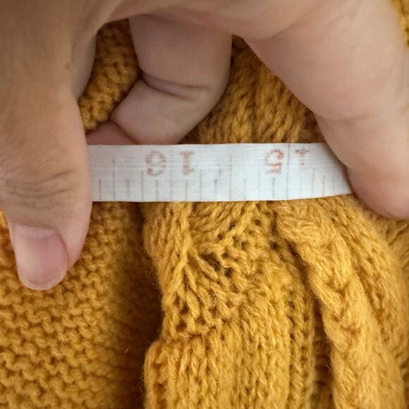 Anthropologie Sparrow Strathmore Wool Sweater Knit Cardigan Jacket long Sleeve S - Picture 10 of 12